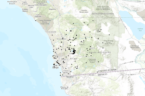Mephitis mephitis | Data Basin