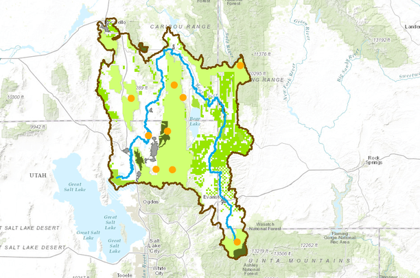 Bear River Range Wildlife Corridor | Data Basin