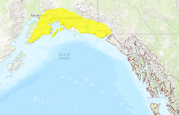 Pacific Coast Mountains of Alaska Ecoregions Thumbnail
