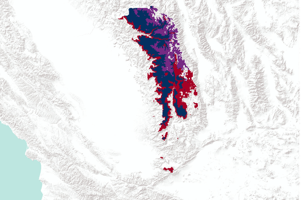 Southern Sierra vegetation forecasts