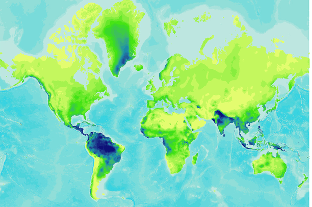 Standard deviation for average fall precipitation (mm), 2040-2059, 16 ...