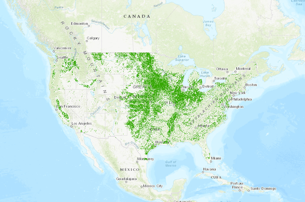 Agcountry Map Nationally Significant Ag Land, 2016 - American Farmland Trust | Data Basin