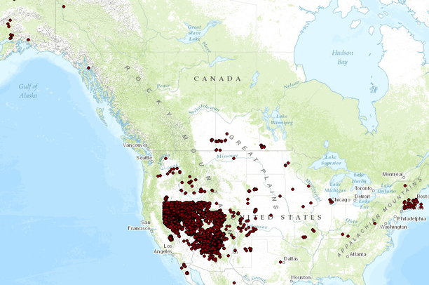 Cheatgrass Map US Cheatgrass Distribution Map (last updated Oct. 7, 2014) | Data Basin