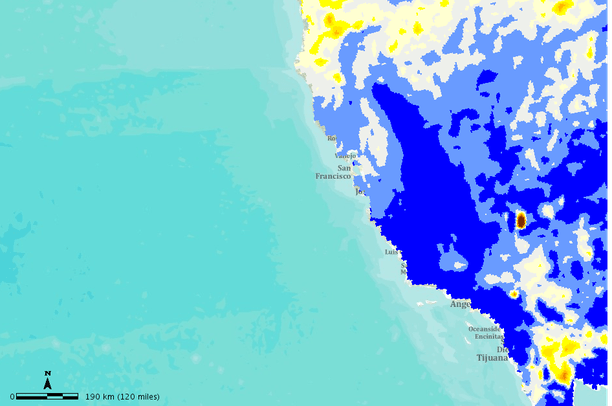Average Annual Summer Precipitation - 4km- Historical and RCM ...
