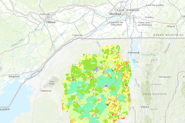 Land Classification for the Adirondack Park, New York | Data Basin
