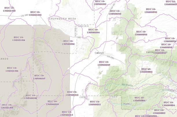 USGS Hydrography Watershed Boundaries | Data Basin