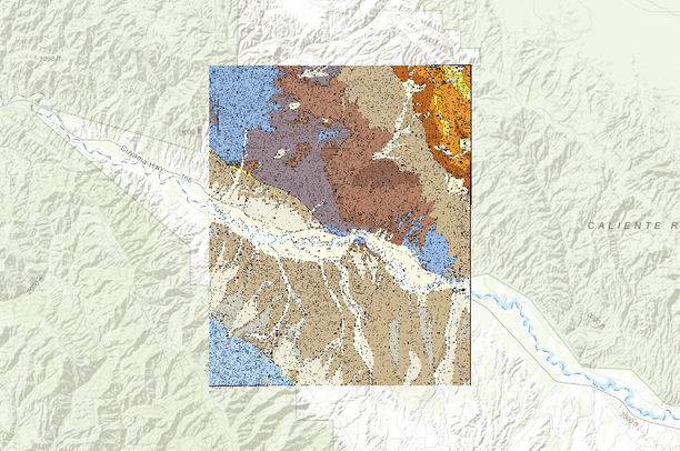 Taylor Canyon USGS Quad, Dibblee Geology | SBC Atlas