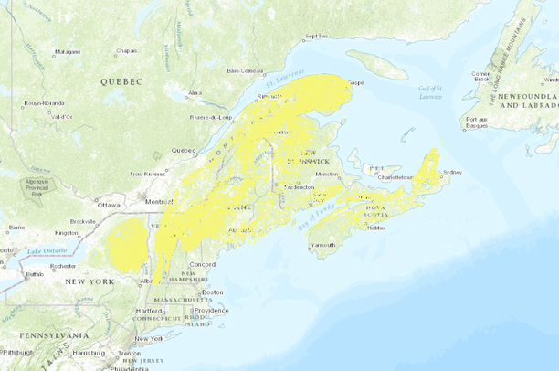 Modeled Ecosystems, Ravines | Data Basin
