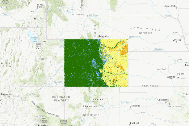 Habitat Representation Priority Value, v19 Colorado | Data Basin