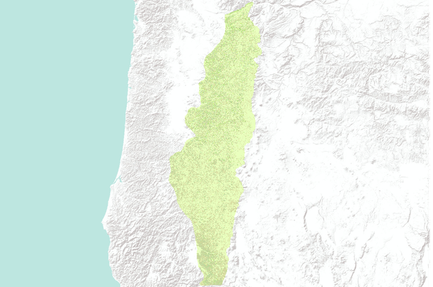 Broadleaf cover for the Western Cascades Oregon physiographic province ...