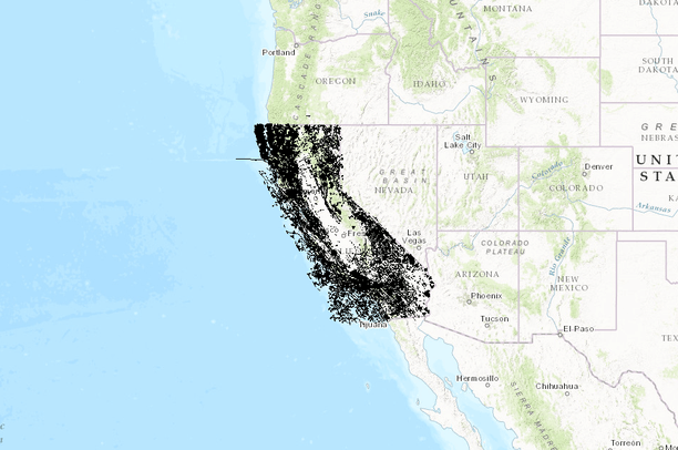 Mapped California Geologic Faults | Data Basin