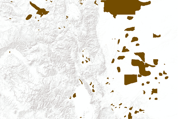 Pronghorn Antelope Concentration Area In Colorado Usa Data Basin Pronghorn Antelope Population Map 2022