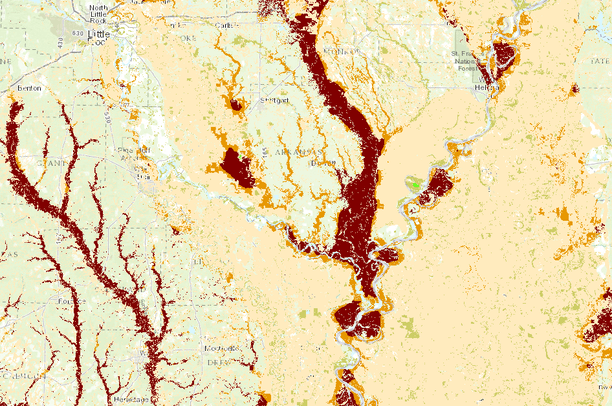 Forested Wetland Landscape Endpoint Ecological Assessment Map [DRAFT ...