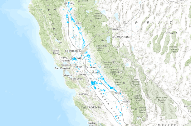 Vernal Pools California Map Extant Vernal Pool Distribution: California's Great Valley, 2012 Vernal Pools California Map Extant Vernal Pool Distribution: California's Great Valley, 2012