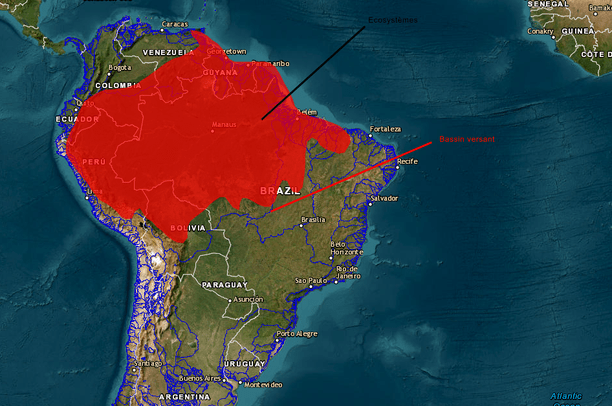 Amazon Map | Data Basin