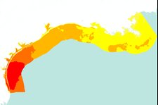 Gulf Of Mexico Wind Map Annual Average Offshore Wind Speed (M/S) In The Western Gulf Of Mexico, 90  Meter Height | Data Basin
