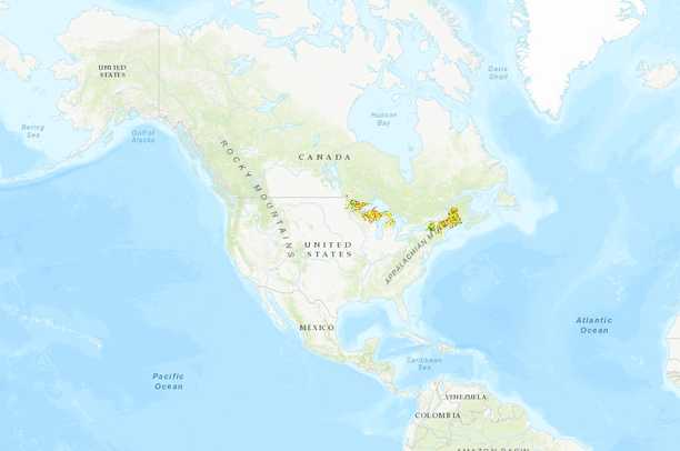 USFS National Insect and Disease Risk Map - Defoliators | Data Basin