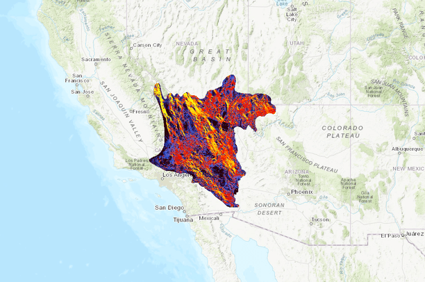 A Range Wide Model Of Omnidirectional Connectivity For The Mojave Desert Tortoise Gopherus Agassizii Sjv Gateway
