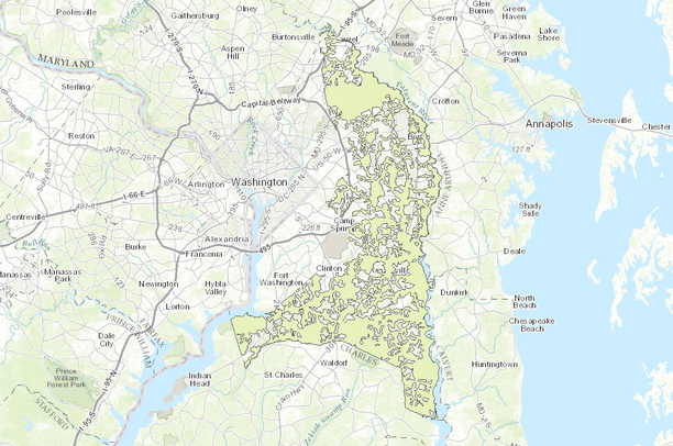 Prince Georges County Green Infrastructure | Data Basin