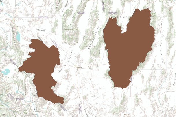 Railroad valley springfish (Crenichthys nevadae) distribution and ...