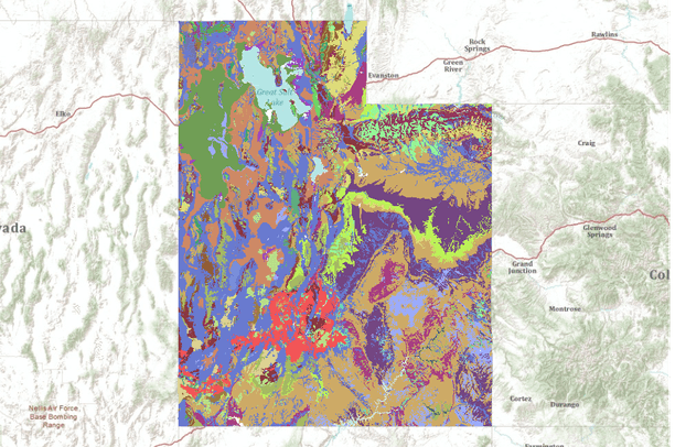 Geology of Utah, USA | Data Basin