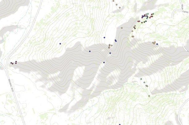 Invasive Points | Data Basin