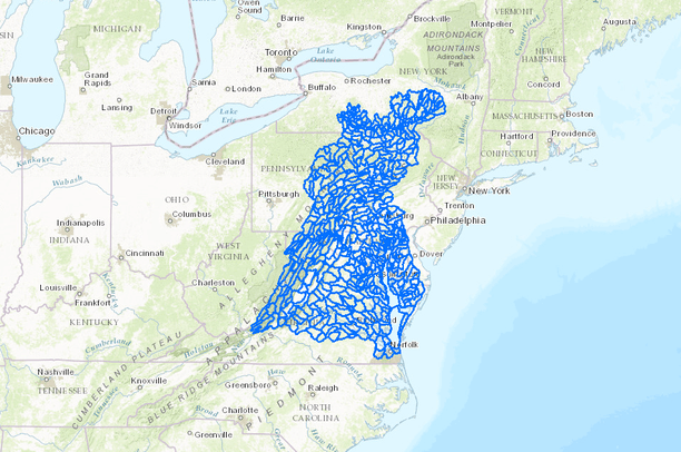Csba Code Map chesbay11digit | Data Basin