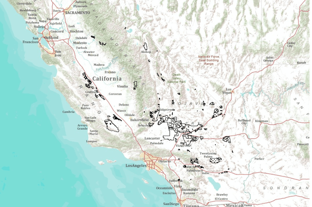 Tehachapi Area Map.pdf Areas of Critical Environmental Concern in the Tehachapi Study Area ...