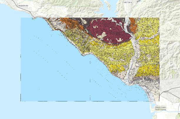 Dibblee Maps Pitas and Point Ventura USGS Quad, Dibblee Geology | Data Basin