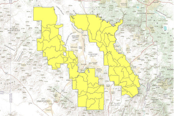 Grazing Allotments on the Prescott National Forest | Data Basin