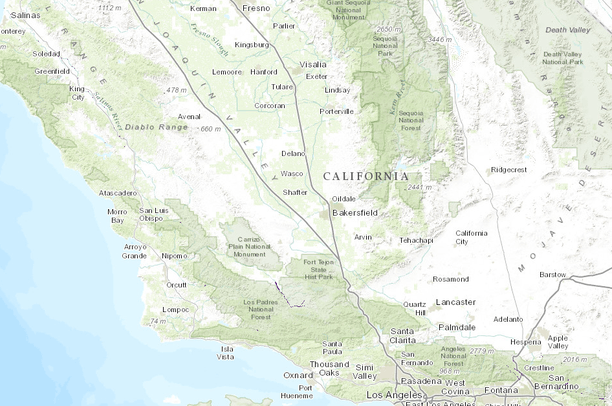 CWHR Habitat Type - Streams and Rivers, Southern and Central Coast ...