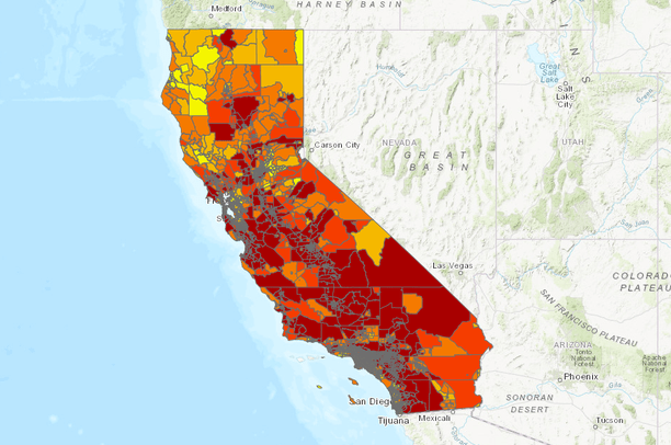 Drinking Water Contamination Levels | Data Basin