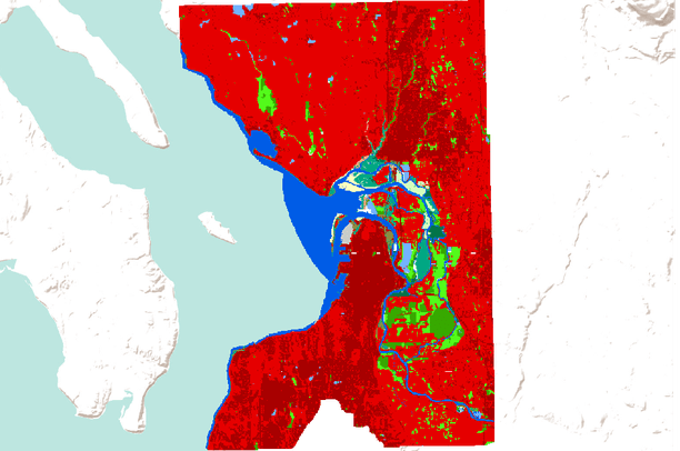 Pacific Level Rise Map Pacific Northwest sea-level rise modelling - Habitat classification for ...