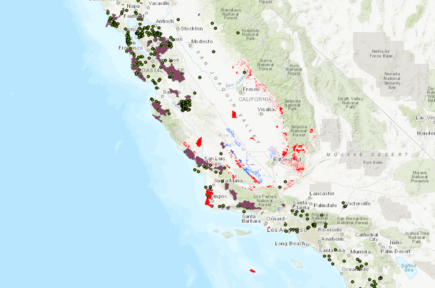 Bakersfield BLM Proposed Fracking Leases and California Red Legged