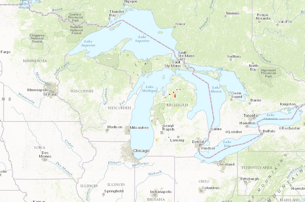 Michigan Stream Salmonid Decision-Support Tool | Data Basin