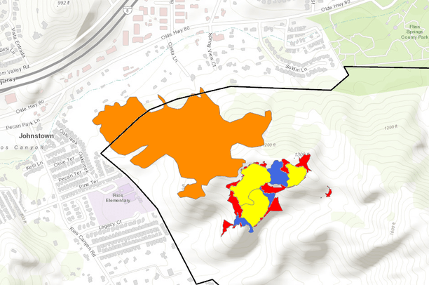 BRDIS treatment areas_topo | Data Basin