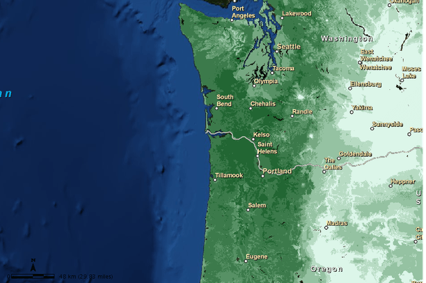 US Pacific Northwest Ecosystem Carbon Simulation Current And Future Preview 