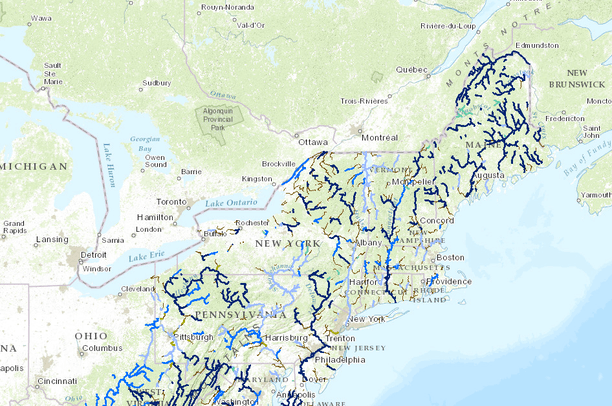 Northeast Rivers Northeast United States Rivers
