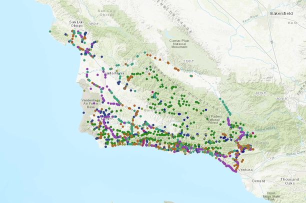 California Fish Passage Assessment Database, Santa Barbara | SBC Atlas