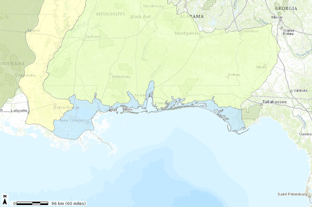 GCPO LCC Gulf Coast Region | Data Basin