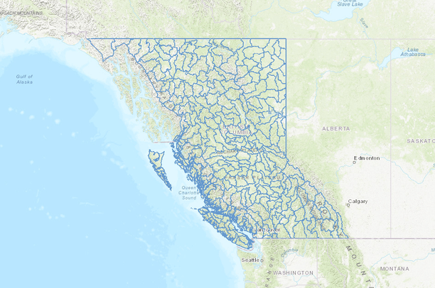 British Columbia Watershed Groups | Data Basin