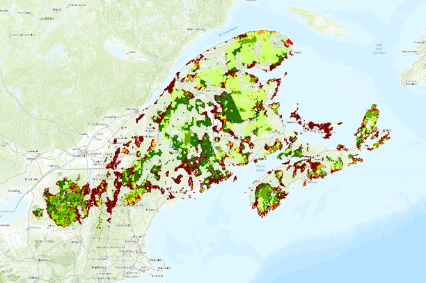 Conservation Prorities by Protection Status | Data Basin