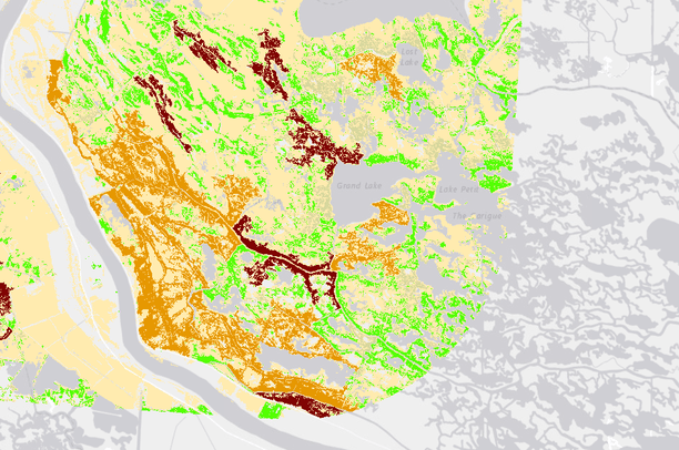 Estuarine Tidal Marsh Landscape Enpoint Ecological Assessment Map ...