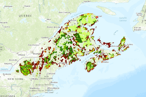 Priority Locations for Conservation Action by Protection Status | Data ...