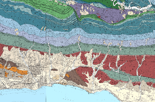 Dibblee Maps Dibblee Geology_SB_Montectio_Carp | Data Basin