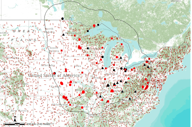 US Fish and Wildlife Region 3 (Midwest) MAPS network (richness and ...