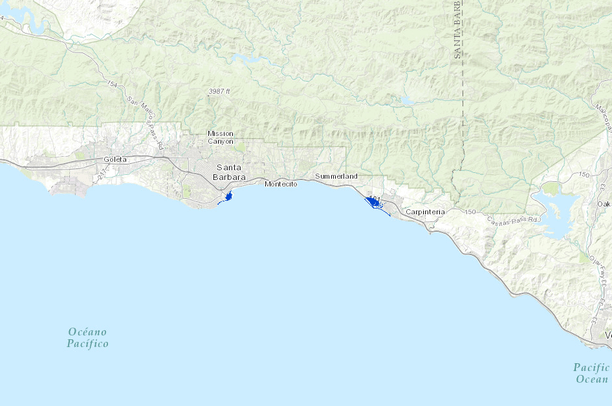 Tidal Inundation, 2030 - 2100 | Data Basin