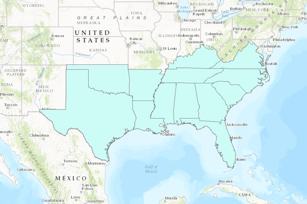 US Forest Service Region 8 Data - Preview 