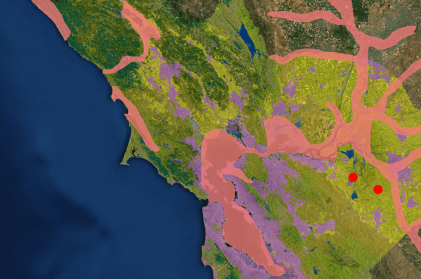 Bay On A Map Example Example Map Bay Area | Data Basin