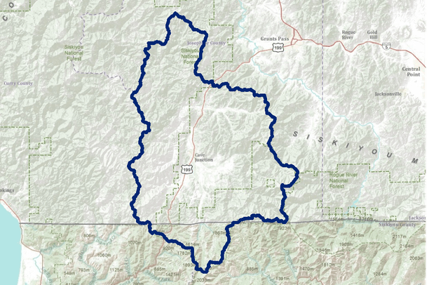 Illinois Valley Landscape Assessment Boundary Data Basin
